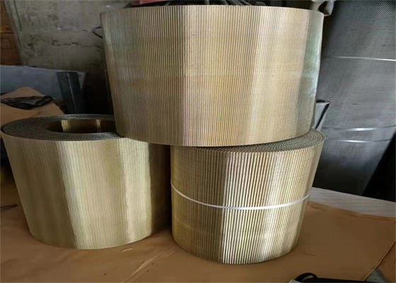 Copper Clad Extruder Filter Screen Belt , Reversed Dutch Woven Mesh For PP