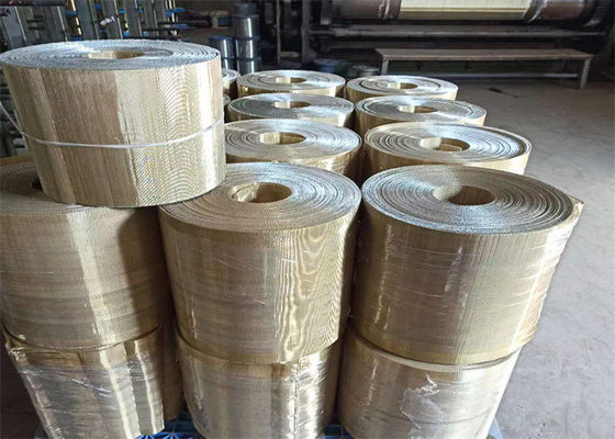 60Mesh Extruder Filter Screen Copper Mesh Filter Rolls Width 308Mm 230Mm