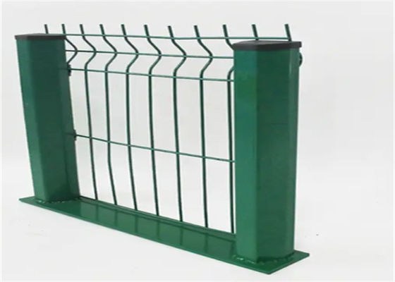 Triangle Panel 3d Curved Wire Mesh Security Fencing 1.53M For Garden Use