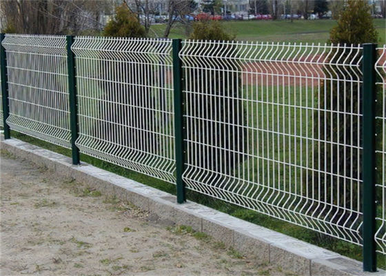 5.0mm 3D Wire Wire Fence Panels Panels Metal Border Fencing Weather Resistance