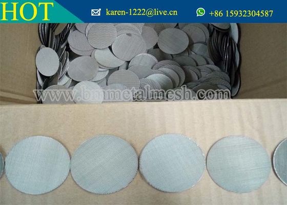 Stainless Steel Dutch Woven Wire Mesh Extrusion Filter Screens,Plastic Recycling Screen