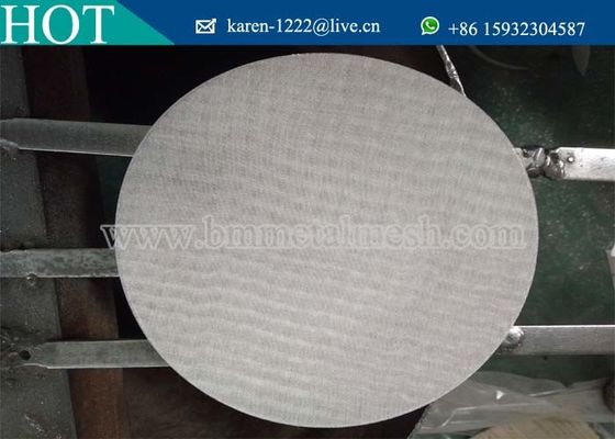 5 10 20 25 micron plastic extruder screens fine reusable stainless steel mesh filter disc