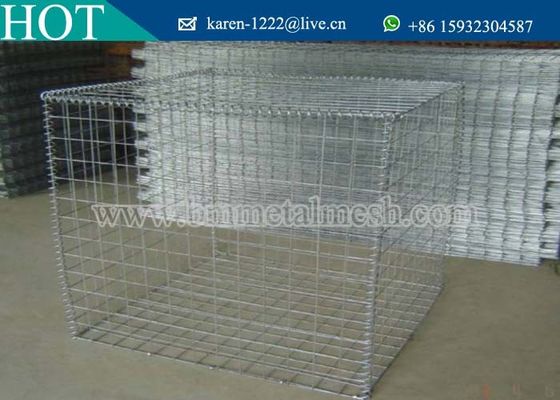Flood Control Welded Gabion Baskets Welded Gabion Box (Factory)