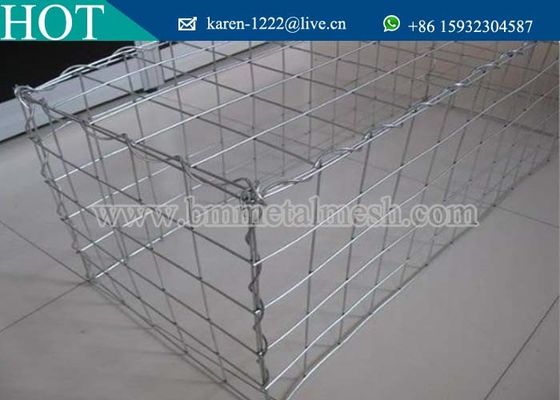 Wire Mesh Retaining Wall Galvanized Gabion Basket Garden Wall For Stone Cage Application