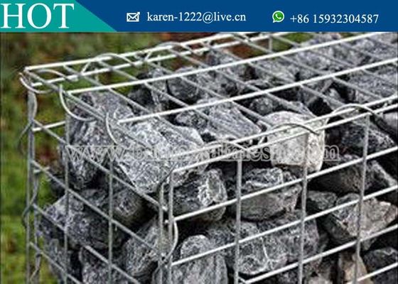 Wire Mesh Retaining Wall Galvanized Gabion Basket Garden Wall For Stone Cage Application
