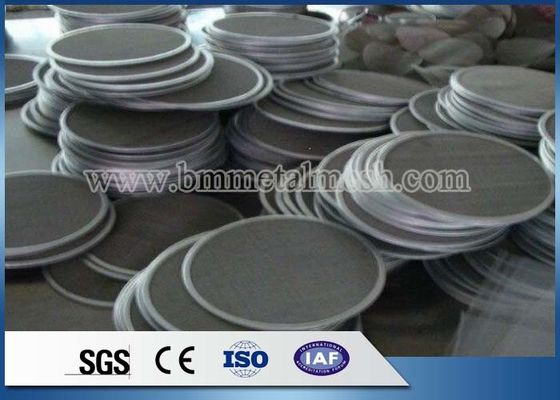 Stainless Steel  Wire Mesh Cloth/Screen Filter Disc For PP PE Plastic Recycle