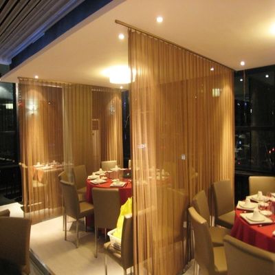Custom Metal Mesh Drapery & Architectural Drapery For Decoration