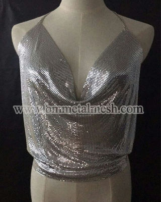 Adults Age Group And Sequins Fabric Wire Mesh Dress For Evening Dress