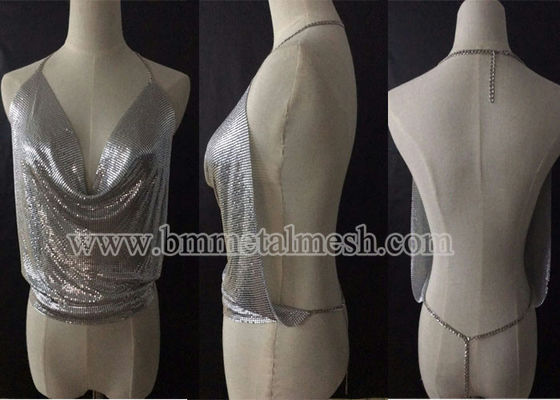 Adults Age Group And Sequins Fabric Wire Mesh Dress For Evening Dress