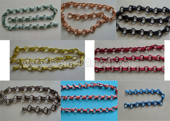 Decorative Double Hook Aluminum Chains/ Chain Fly Screen