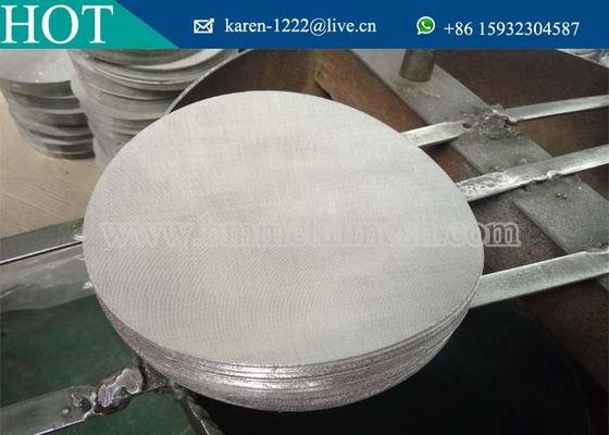 Stainless Steel Woven Mesh Pieces,Filter Packs,Plastic Extruder Filter Screen Disc