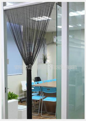 Chain Link Curtain Keeps Flying Insects Away