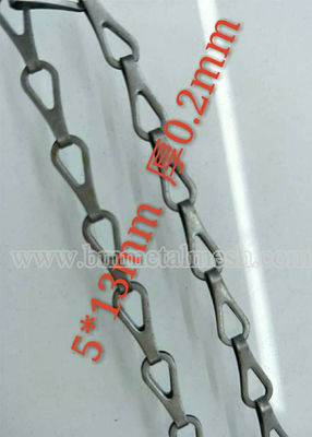 Decorative Wire Metal Chain Fly Screen As Door Curtain For Room Divider