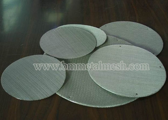 Extruder Screen Wire Mesh Filter Discs/ 300 325 400 500 635 Mesh Stainless Steel Wire Mesh