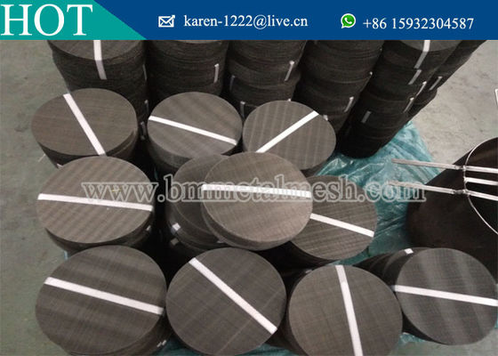 Extruder Screen Mesh Filtration Disc in processing plastic