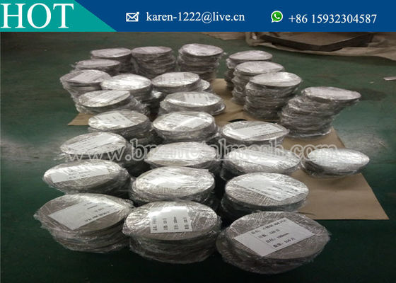 Extruder Screen Mesh Filtration Disc in processing plastic