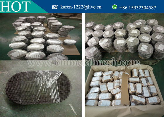 Extruder Screen Mesh Filtration Disc in processing plastic