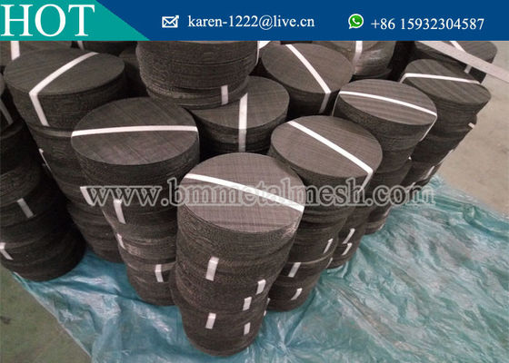 Woven Wire Mesh Filter Extruder Screen For PP Recycling