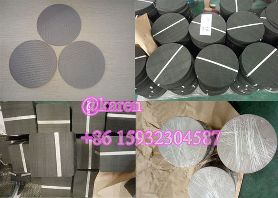 Pelletizer Machine Metal Filter Mesh Screen Different Size