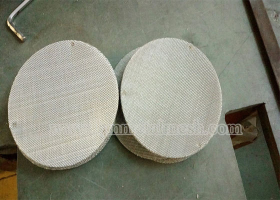 200Mm Diameter Plastic Extruder Filter Mesh, Plastic Granulator Filter Screen Granule Filter