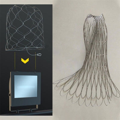 Drop Prevention Net Stainless Steel Cable Mesh Bag