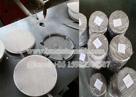 Single Layer Extruder Screen Pack 20 Mesh Wire Filter Mesh For Extrusion Machine