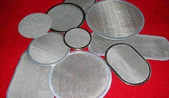 Stainless Steel Wire Mesh Extruder Filter Screen Pack Single Layer Or Multilayer