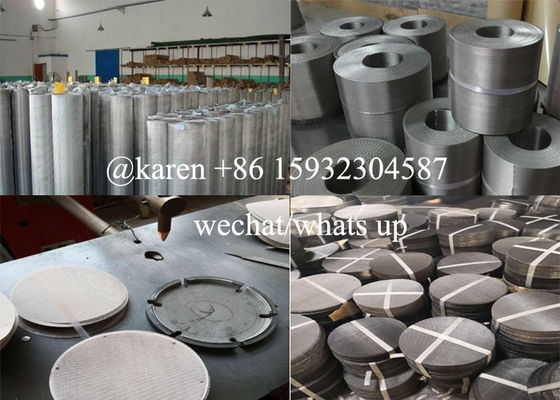Stainless Steel Extruder Screen Filters For Pellet Machine