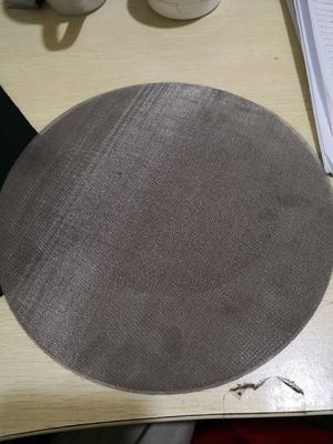 Recycling Pellitizer Mesh Filters Spare Parts 60 Mesh Diameter 300MM