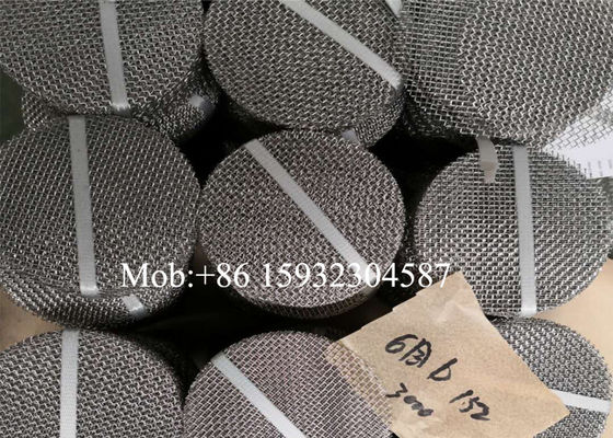 20Mesh 30Mesh 40Mesh 60Mesh 80Mesh 100Mesh 120Mesh Extrusion Filter Mesh For Pelletizer Machine Recycling