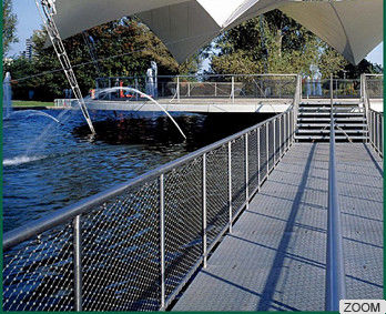 Stainless Steel Animal Enclosure Netting Inox X-Tend Mesh For Zoo