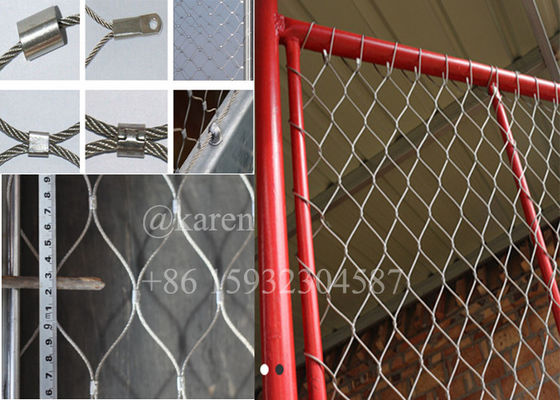 2.0Mm Rope Wire Stainless Steel Rope Net Widely Used In Europe Market