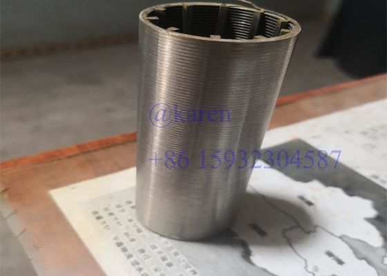 Stainless Steel Material Wire Wrapped Screen Filter Tube