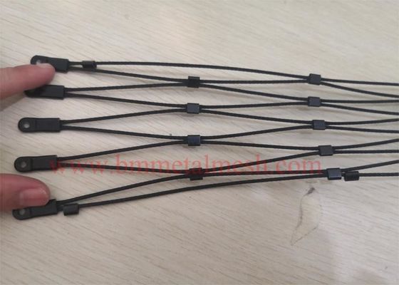 AnPing Manufacture Wire Rope Mesh Buckle Net X Tend Rope Safety Netting