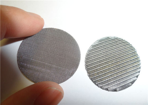 Spot Welded Edges Plastic Melt Filtration Process Extruder Screen Pack