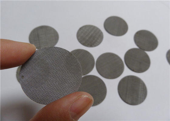 Micron Mesh Stainless Steel Extruder Screen Has High Filtration Accuracy
