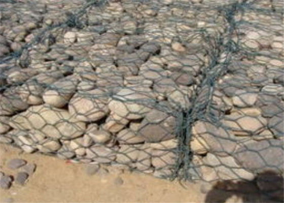 High Performance Hexagonal Metal Mesh , Construction Barrier Fence Twill Weave