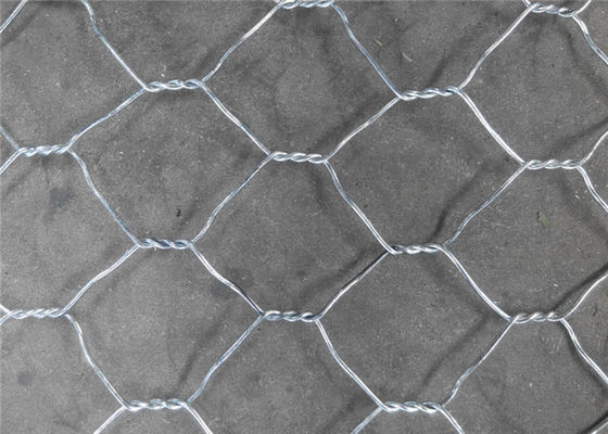 Durable Multifunction Gabion Wire Mesh 2-3.5mm 60*80 80*100 100*120mm Aperture For Construction