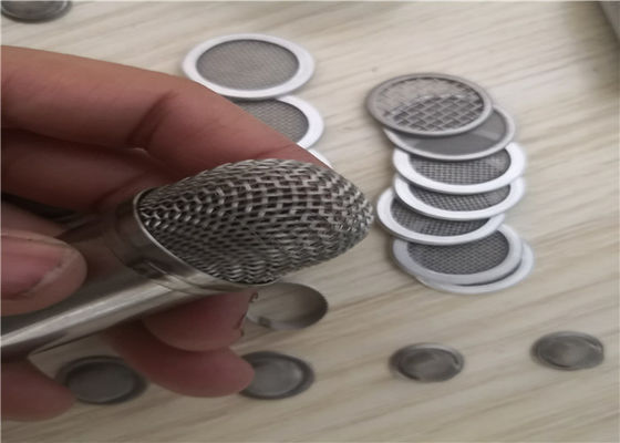 Circle Extruder Screens In Single Or Multilayer Keep Particles Out / Filter Disc Mesh