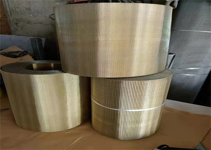 Copper Clad Extruder Filter Screen Belt , Reversed Dutch Woven Mesh For PP