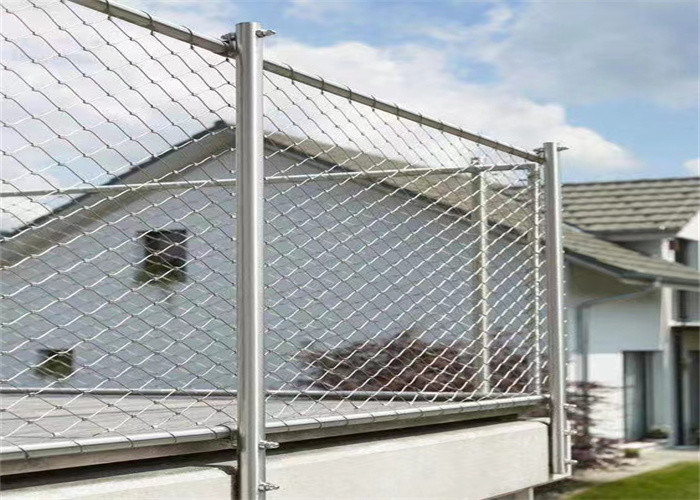 Fixed Open Style Metal Stainless Steel With Maring Area 300*300 Mm As Garden Fence