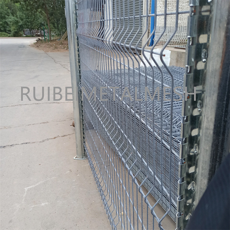 3D Security Powder Coated/PVC Coated Galvanized Construction Steel Iron Welded Bending Wire Mesh Panel Garden Fence