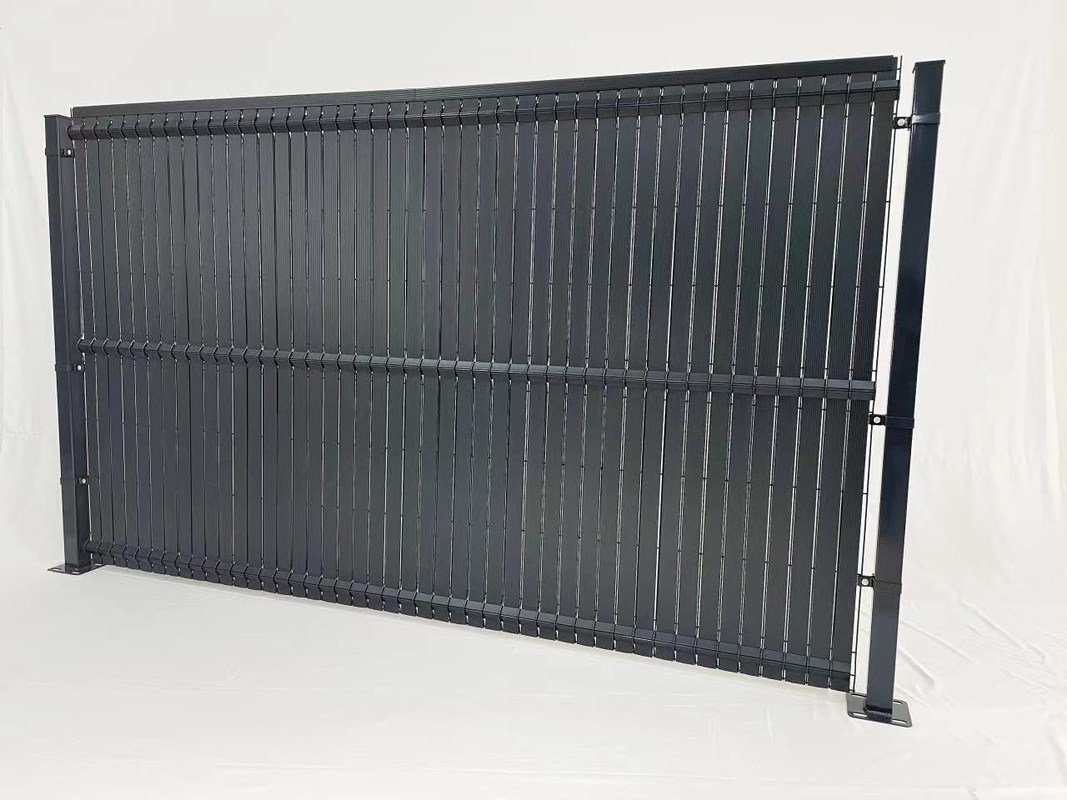 PVC Plastic Chain Link Strip Slot Cyclone Fence Accessories Pvc Fence Panels Privacy Slats For Chain Link Fence