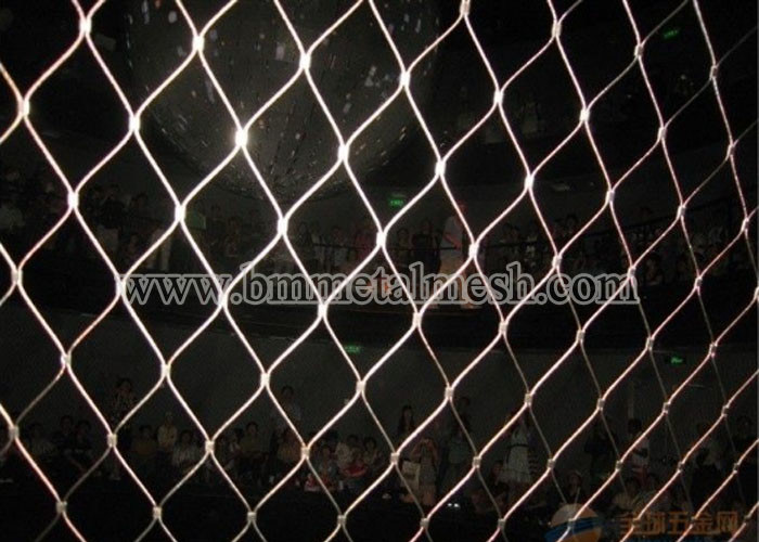Flexible Stainless Steel Rope Mesh/Stainless Steel Wire Rope Mesh For Decoration