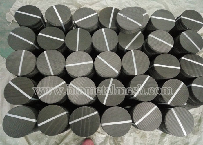 Metal Wire Mesh Screen Cut Circles/Round Screen Filter Mesh Disc