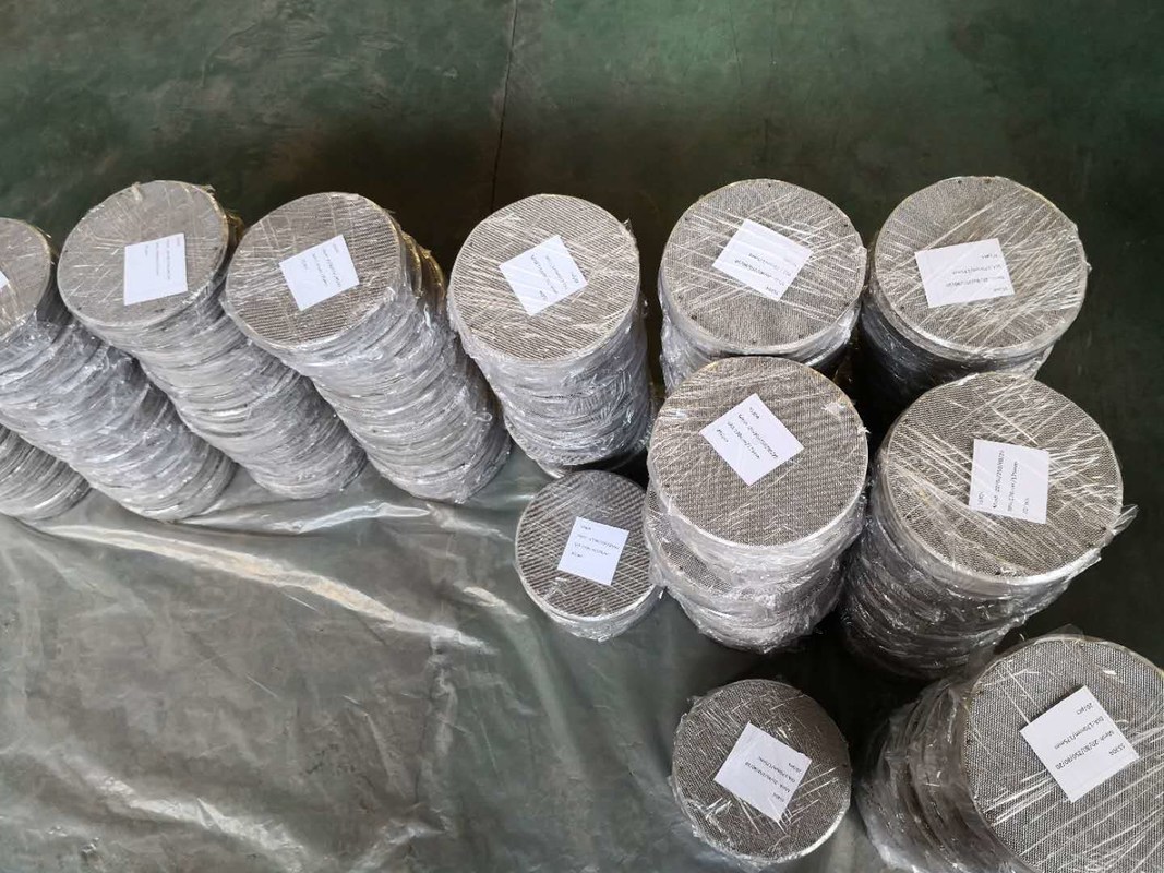 Stainless Steel Extruder Screen Filters Use For Blown Film Extrusion