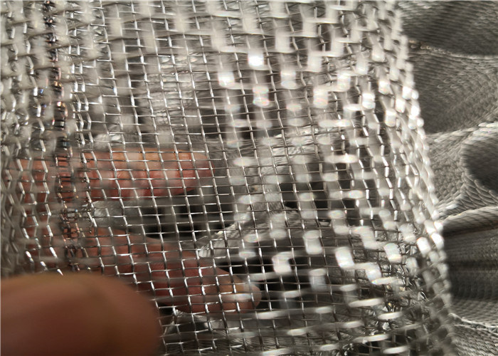 10 Mesh 0.50MM Height 200 MM Stainless Steel Wire Mesh  Wire Filter Tube For Filter