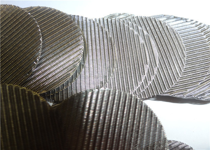 Diameter 240Mm 100 Mesh Count Stainless steel Wire Mesh Screen For Rubber And Extruder Machine