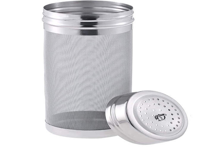 18 CM x 7 XM Beer Dry Hopper Filter,300 Micron Mesh Stainless Steel Hop Strainer Cartridge Filter Mesh