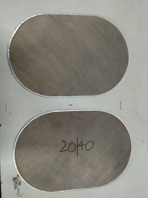 20 Mesh 40 Mesh Plain Weave Dutch Weave 4 Spot 8 Spot Extruder Screen Pack